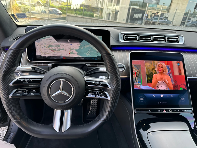 Mercedes-Benz S 500 Long 4M First Class Exclusive TV HUD - автомобили, коли, обяви за нови и употребявани 13