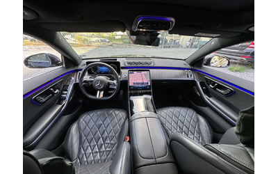Mercedes-Benz S 500 Long 4M First Class Exclusive TV HUD - автомобили, коли, обяви за нови и употребявани 9