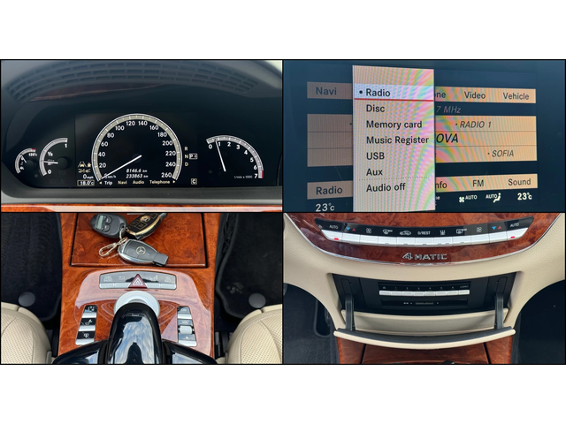 Mercedes-Benz S 500 4matic ! SWISS ! - автомобили, коли, обяви за нови и употребявани 13