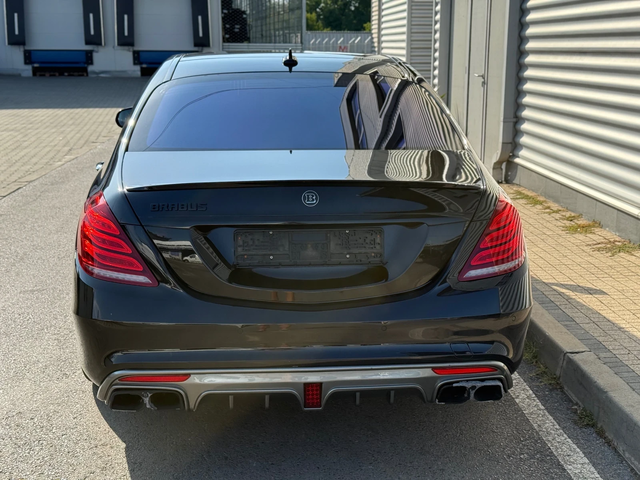 Mercedes-Benz S 500 Brabus+ Подгрев+ Обдухване+ Панорама+ Щори+ Камера - автомобили, коли, обяви за нови и употребявани 3