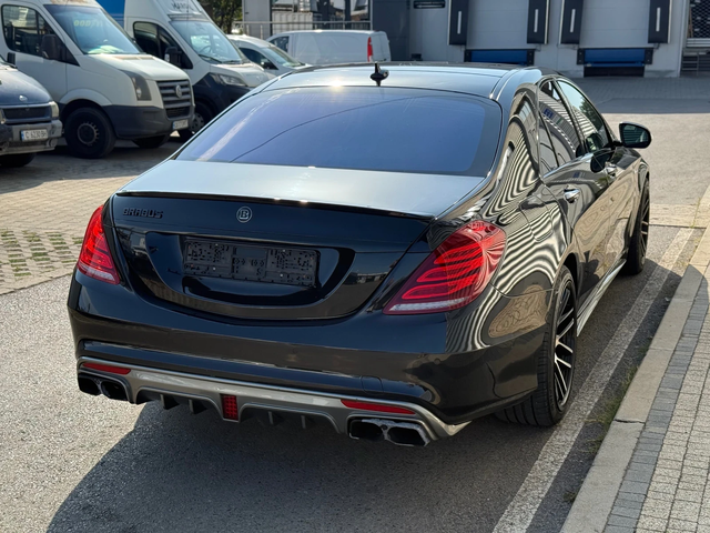 Mercedes-Benz S 500 Brabus+ Подгрев+ Обдухване+ Панорама+ Щори+ Камера - автомобили, коли, обяви за нови и употребявани 4