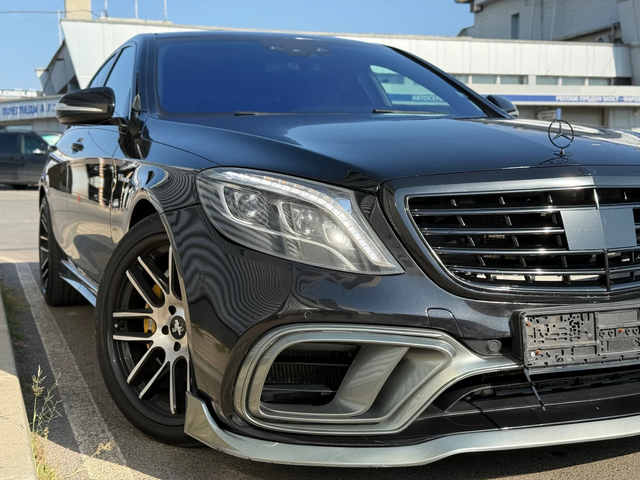 Mercedes-Benz S 500 Brabus+ Подгрев+ Обдухване+ Панорама+ Щори+ Камера - автомобили, коли, обяви за нови и употребявани 7