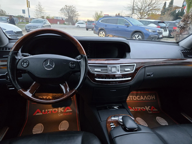 Mercedes-Benz S 500 5.5i-388кс= FACE= 6.3 LINE= 4x4= DISTRONIC= H&K - автомобили, коли, обяви за нови и употребявани 10