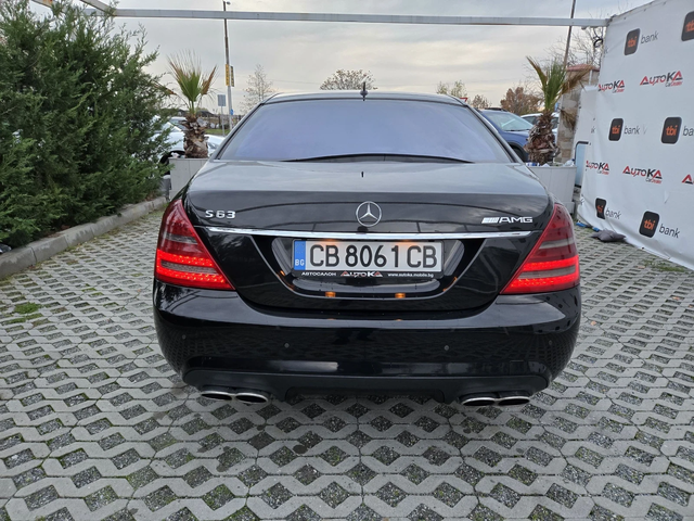 Mercedes-Benz S 500 5.5i-388кс= FACE= 6.3 LINE= 4x4= DISTRONIC= H&K - автомобили, коли, обяви за нови и употребявани 3