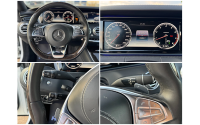 Mercedes-Benz S 500 Coupe= 4Matic= 63 AMG= Edition1= HUD= 360* Камера= - автомобили, коли, обяви за нови и употребявани 14