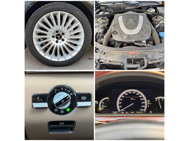 Mercedes-Benz S 500 1СОБСТВЕНИК* ГЕРМАНИЯ* ВАКУМ* KeyL* NIGHT VISION - автомобили, коли, обяви за нови и употребявани 15