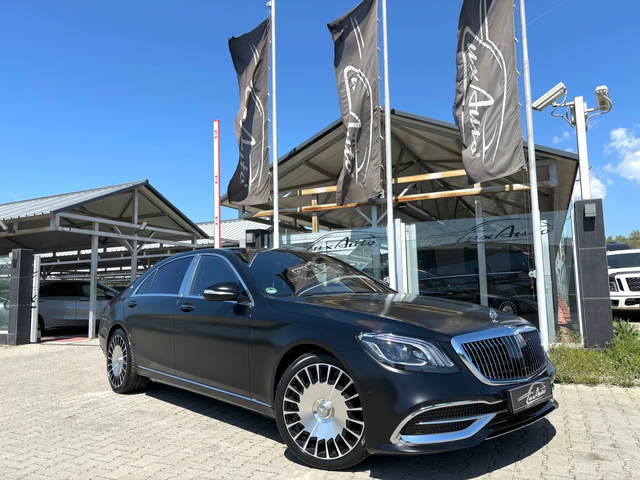 Mercedes-Benz S 500 LONG#MAYBACH#4MAT#9G-TRONIC#3xTV#DESIGNO - автомобили, коли, обяви за нови и употребявани 1