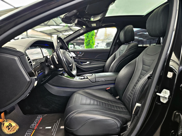 Mercedes-Benz S 500 AMG/4MAT/TV/DISTR/HUD/PANO/360CAM/ВАКУУМ/ОБДУХ/LIZ - автомобили, коли, обяви за нови и употребявани 14