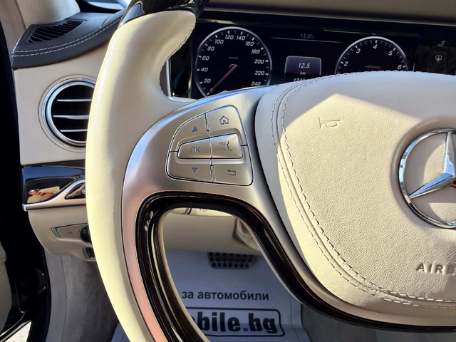 Mercedes-Benz S 500 4-MATIC LONG/3xTV/DISTRONIC/VAKUM/FULL - автомобили, коли, обяви за нови и употребявани 20