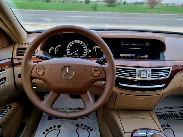 Mercedes-Benz S 500 5.5 Long Distronic! - автомобили, коли, обяви за нови и употребявани 11