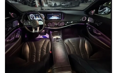 Mercedes-Benz S 500 S63 AMG FACE | DVD | BURMESTER | MATTE BLACK - автомобили, коли, обяви за нови и употребявани 6
