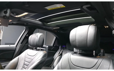 Mercedes-Benz S 500 L* BURMESTER* ОБДУХВАНЕ* ДИСТРОНИК* МАСАЖ* 3TV* 36 - автомобили, коли, обяви за нови и употребявани 12
