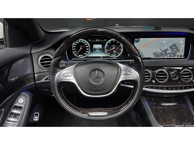 Mercedes-Benz S 500 LONG 4MATIC* 360* HUD* КОЖА* ОБДУХ* ПАНО* МОНИТОРИ - автомобили, коли, обяви за нови и употребявани 9