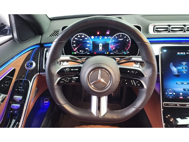 Mercedes-Benz S 500 L AMG LINE* FULL* МАСАЖ* 360* ХЕДЪП* BURMESTER* TV - автомобили, коли, обяви за нови и употребявани 8