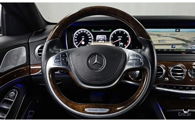 Mercedes-Benz S 500 S500L | Massage | Soft Close | Адаптивен круиз - автомобили, коли, обяви за нови и употребявани 4