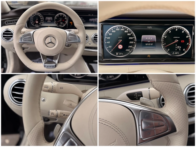 Mercedes-Benz S 500 Coupe= 4Matic= 63 AMG= Keyless Go= HUD= Панорама= - автомобили, коли, обяви за нови и употребявани 14