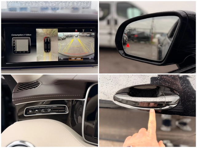Mercedes-Benz S 500 Coupe= 4Matic= 63 AMG= Keyless Go= HUD= Панорама= - автомобили, коли, обяви за нови и употребявани 15