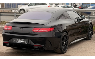 Mercedes-Benz S 500 Coupe= 4Matic= 63 AMG= Keyless Go= HUD= Панорама= - автомобили, коли, обяви за нови и употребявани 4