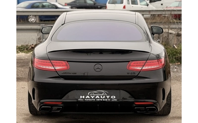 Mercedes-Benz S 500 Coupe= 4Matic= 63 AMG= Keyless Go= HUD= Панорама= - автомобили, коли, обяви за нови и употребявани 5