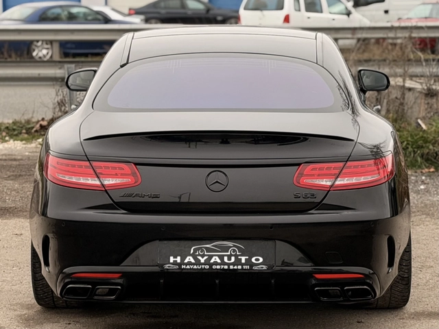 Mercedes-Benz S 500 Coupe= 4Matic= 63 AMG= Keyless Go= HUD= Панорама= - автомобили, коли, обяви за нови и употребявани 5
