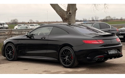 Mercedes-Benz S 500 Coupe= 4Matic= 63 AMG= Keyless Go= HUD= Панорама= - автомобили, коли, обяви за нови и употребявани 6