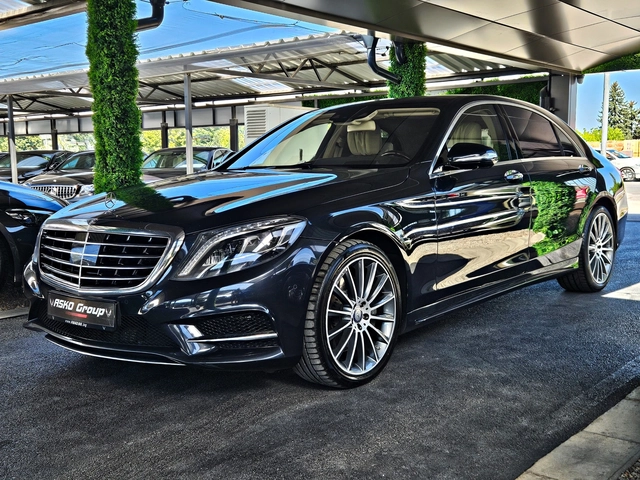 Mercedes-Benz S 500 L/AMG/4M/TVx3/DISTR/PANO/ВАКУУМ/HUD/ОБДУХ/МАСАЖ/LI - автомобили, коли, обяви за нови и употребявани 0