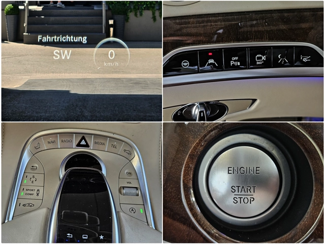 Mercedes-Benz S 500 L/AMG/4M/TVx3/DISTR/PANO/ВАКУУМ/HUD/ОБДУХ/МАСАЖ/LI - автомобили, коли, обяви за нови и употребявани 11