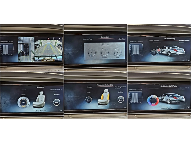 Mercedes-Benz S 500 L/AMG/4M/TVx3/DISTR/PANO/ВАКУУМ/HUD/ОБДУХ/МАСАЖ/LI - автомобили, коли, обяви за нови и употребявани 15