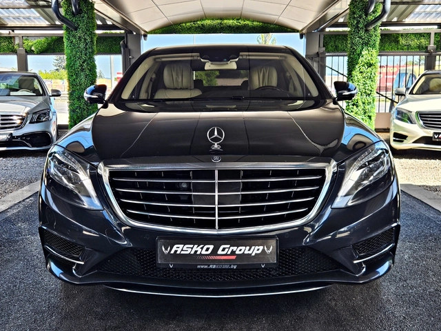 Mercedes-Benz S 500 L/AMG/4M/TVx3/DISTR/PANO/ВАКУУМ/HUD/ОБДУХ/МАСАЖ/LI - автомобили, коли, обяви за нови и употребявани 1