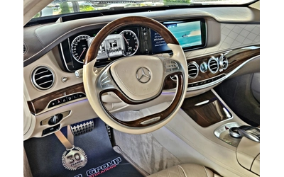 Mercedes-Benz S 500 L/AMG/4M/TVx3/DISTR/PANO/ВАКУУМ/HUD/ОБДУХ/МАСАЖ/LI - автомобили, коли, обяви за нови и употребявани 8