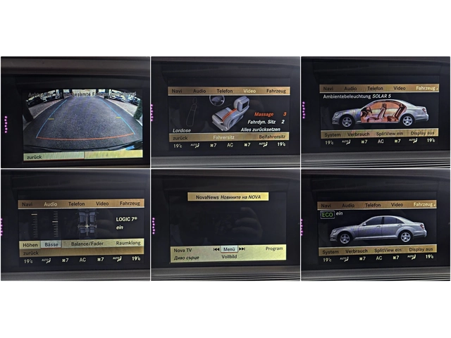 Mercedes-Benz S 500 AMG/4M/DESIGNO/TV/DISTR/CAMERA/HARMAN/МАСАЖ/NIGHT - автомобили, коли, обяви за нови и употребявани 13