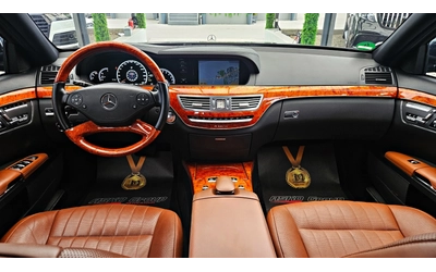 Mercedes-Benz S 500 AMG/4M/DESIGNO/TV/DISTR/CAMERA/HARMAN/МАСАЖ/NIGHT - автомобили, коли, обяви за нови и употребявани 7