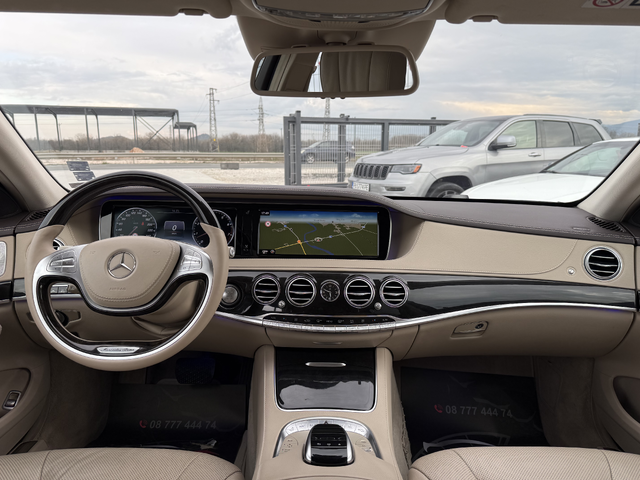 Mercedes-Benz S 500 L* 2016г* 6.3AMG* 207.000KM* Сервизна История* FULL MAX - автомобили, коли, обяви за нови и употребявани 10