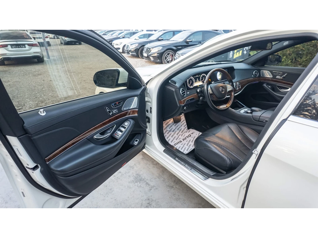 Mercedes-Benz S 550 I LONG FULL AMG LINE ПАНО BURMEISTER ЛИЗИНГ 100% - автомобили, коли, обяви за нови и употребявани 10