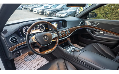 Mercedes-Benz S 550 I LONG FULL AMG LINE ПАНО BURMEISTER ЛИЗИНГ 100% - автомобили, коли, обяви за нови и употребявани 11
