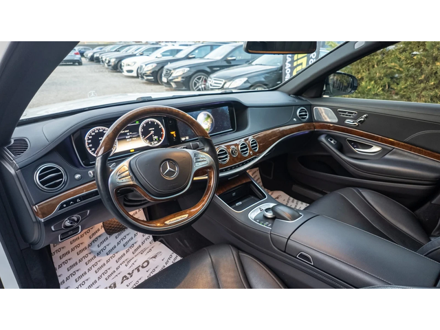 Mercedes-Benz S 550 I LONG FULL AMG LINE ПАНО BURMEISTER ЛИЗИНГ 100% - автомобили, коли, обяви за нови и употребявани 11