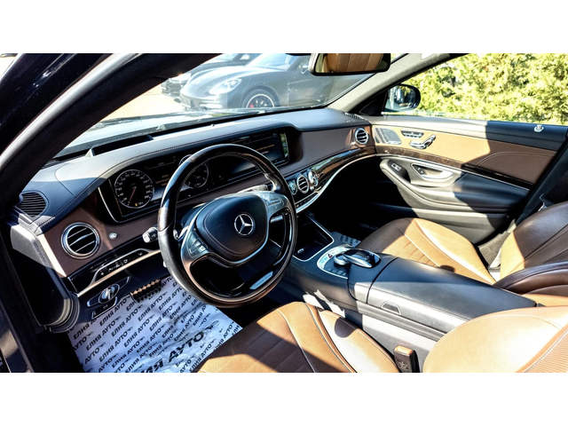 Mercedes-Benz S 550 LONG 4MATIC ПАНОРАМА ТАВАН MAYBACH ЛИЗИНГ 100% - автомобили, коли, обяви за нови и употребявани 13