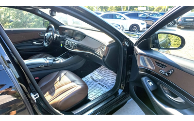 Mercedes-Benz S 550 LONG 4MATIC ПАНОРАМА ТАВАН MAYBACH ЛИЗИНГ 100% - автомобили, коли, обяви за нови и употребявани 14