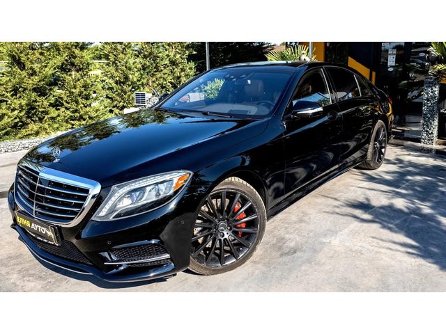 Mercedes-Benz S 550 LONG 4MATIC ПАНОРАМА ТАВАН MAYBACH ЛИЗИНГ 100% - автомобили, коли, обяви за нови и употребявани 4