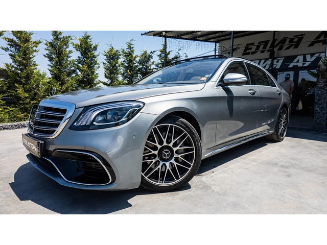 Mercedes-Benz S 550 FULL AMG LINE FACELIFT 60ХИЛ КМ ПАНО ЛИЗИНГ 100% - автомобили, коли, обяви за нови и употребявани 0