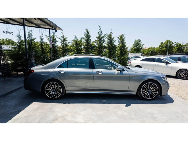 Mercedes-Benz S 550 FULL AMG LINE FACELIFT 60ХИЛ КМ ПАНО ЛИЗИНГ 100% - автомобили, коли, обяви за нови и употребявани 11
