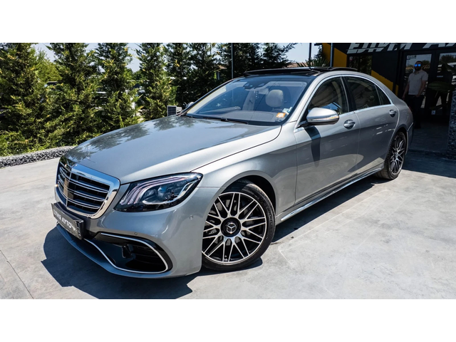 Mercedes-Benz S 550 FULL AMG LINE FACELIFT 60ХИЛ КМ ПАНО ЛИЗИНГ 100% - автомобили, коли, обяви за нови и употребявани 1