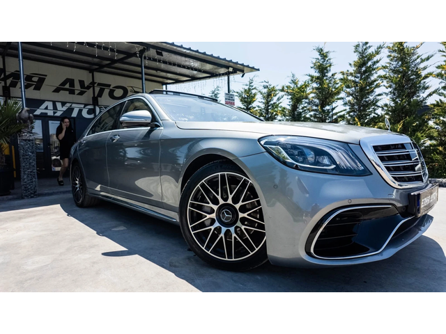 Mercedes-Benz S 550 FULL AMG LINE FACELIFT 60ХИЛ КМ ПАНО ЛИЗИНГ 100% - автомобили, коли, обяви за нови и употребявани 3