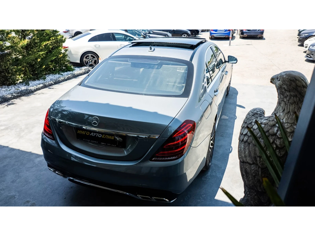 Mercedes-Benz S 550 FULL AMG LINE FACELIFT 60ХИЛ КМ ПАНО ЛИЗИНГ 100% - автомобили, коли, обяви за нови и употребявани 8