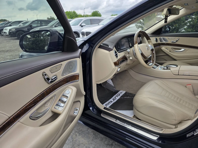 Mercedes-Benz S 550 LONG FULL AMG PACK ПАНОРАМА TOP ЛИЗИНГ 100% - автомобили, коли, обяви за нови и употребявани 11