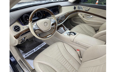 Mercedes-Benz S 550 LONG FULL AMG PACK ПАНОРАМА TOP ЛИЗИНГ 100% - автомобили, коли, обяви за нови и употребявани 12