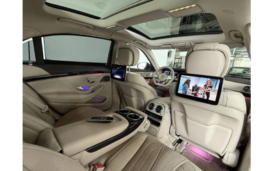 Mercedes-Benz S 560 ОЧАКВАН ВНОС Mercedes S560 Long* AMG Optic* 3xTV - автомобили, коли, обяви за нови и употребявани 8