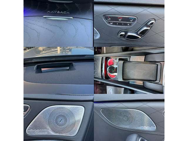 Mercedes-Benz S 560 MAYBACH#4MAT#DESIGNO#Bi-COLOR#FULL FULL - автомобили, коли, обяви за нови и употребявани 14