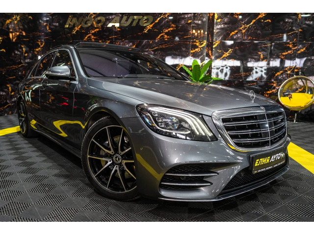 Mercedes-Benz S 560 FACELIFT FULL AMG LINE ПАНО BURM ЛИЗИНГ 100% - автомобили, коли, обяви за нови и употребявани 3