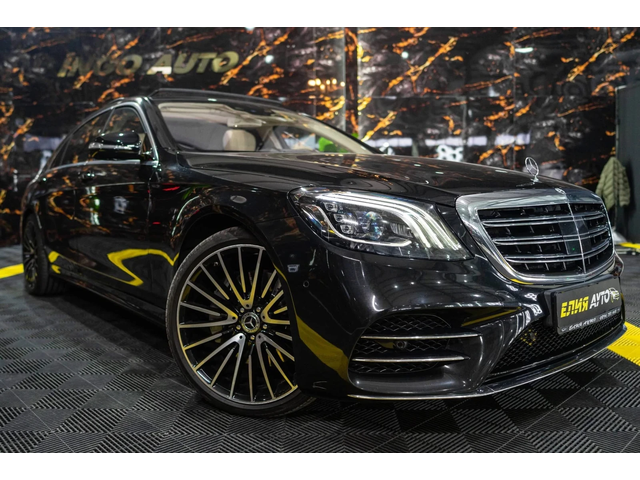 Mercedes-Benz S 560 4MATIC LONG AMG LINE ПАНО 3XTV BURM ЛИЗИНГ 100% - автомобили, коли, обяви за нови и употребявани 0